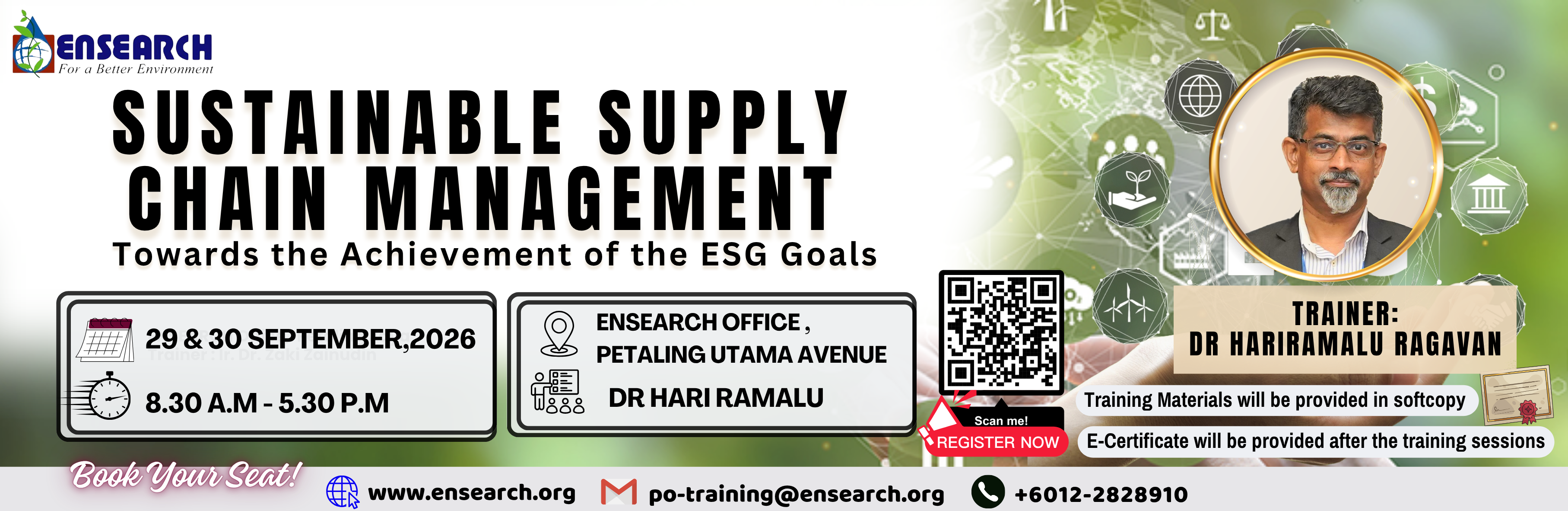 Banner Sustainable Supply  Chain Management